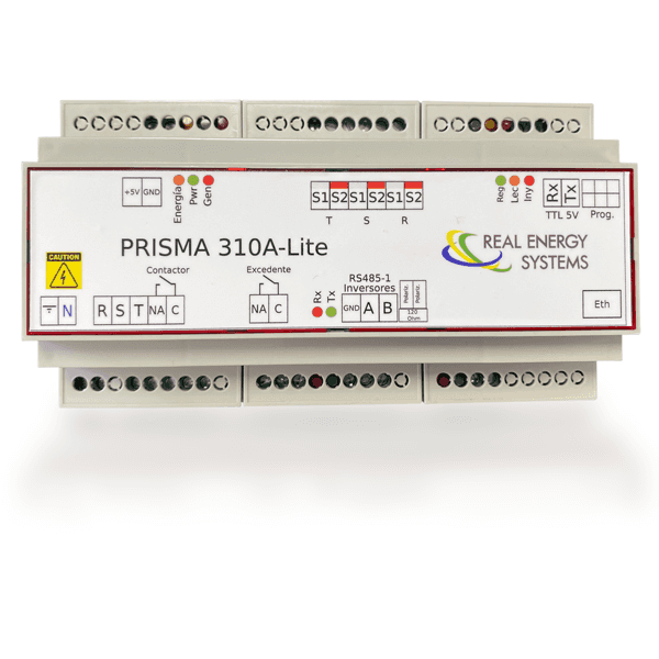 Regulator de putere pentru autoconsum pentru instalații mici PRISMA-310ALITE cu referința PRISMA-310ALITE de la marca REAL ENERGY SYSTEMS