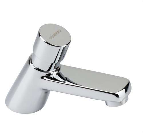 Robinet temporizat pentru lavoar cu buton 1/2" cromat cu referința 1036 04 de la marca GENEBRE