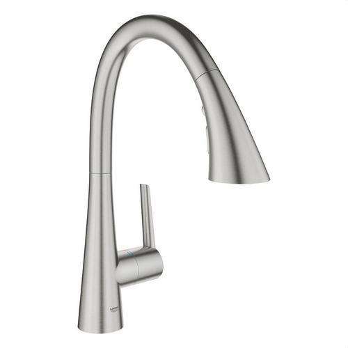 Robinet de bucătărie monocomandă 1/2" Zedra supersteel cu referința 32294DC2 de la marca GROHE