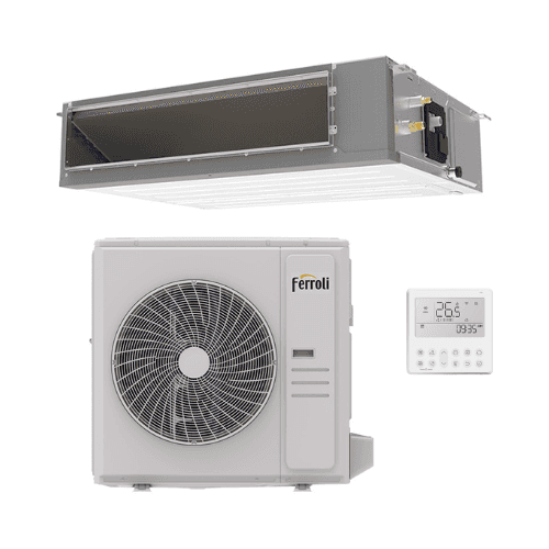 Aparat de aer condiționat duct cu WiFi Ferroli Giada C 14 kW 48000 BTU cu referința 4B4970489 de la marca FERROLI