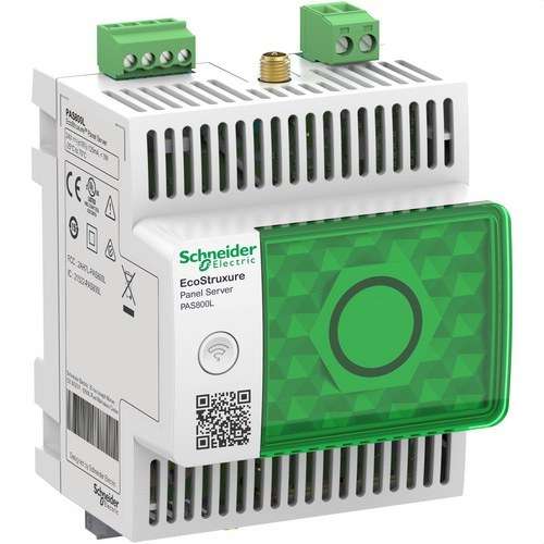 EcoStruxure Panel Server Advanced înregistrator de date, concentrator wireless și gateway Modbus la 24V DC cu referința PAS800L de la marca SCHNEIDER ELECTRIC