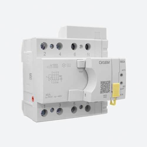 Disjunctor diferențial autorearmabil REC4 4P 63A 300mA cu referința P26F33. de la marca CIRCUTOR