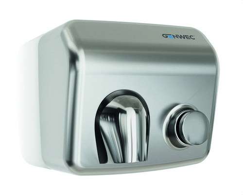 Uscător de mâini Classicflow inox satinat manual cu referința GW01 26 04 01 de la marca GENWEC