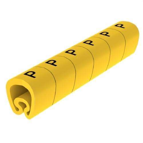 Marcatoare pre-tăiate galbene Ø8 PVC plastifiate cu referința 1812-P de la marca UNEX