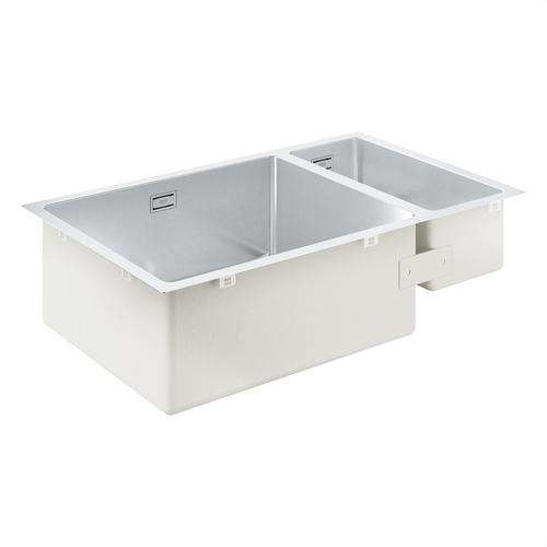 Chiuvetă din oțel inoxidabil cu 1,5 cuve K700U crom cu referința 31575SD1 de la marca GROHE