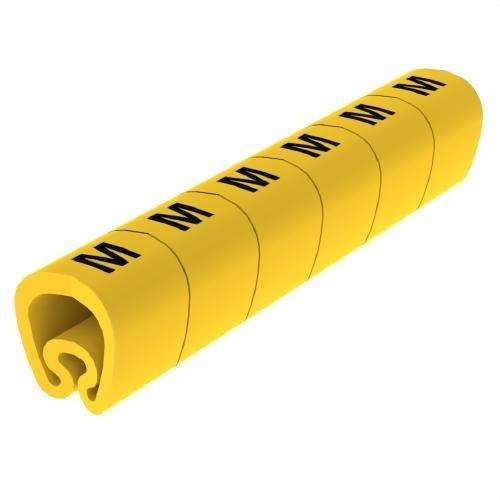 Marcatoare pre-tăiate galbene Ø18 PVC plastificate cu referința 1813-M de la marca UNEX