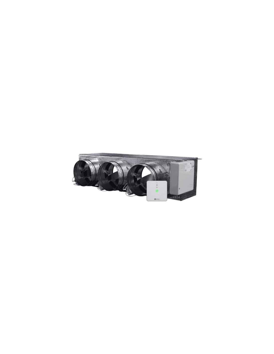 Plenum motorizat Airzone Easyzone 25 Wi-Fi Medium AZC25GREBS04S3 pentru Gree – 3 ieșiri Ø200 mm (capacitate medie) cu referința AZC25GREBS04S3 de la marca AIRZONE