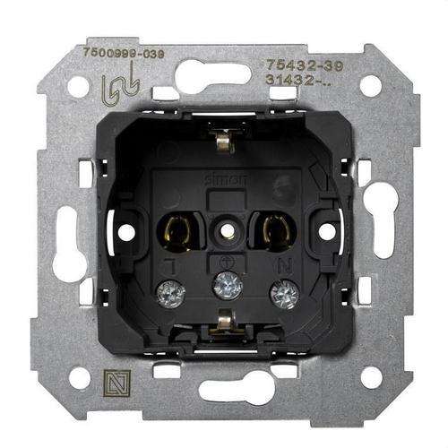Priză schuko 16 A 250V Simon 75 cu referința 75432-39 de la marca SIMON