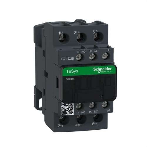 Contactor 25A 1 NO/1 NC 230V 50-60HZ cu referința LC1D25P7 de la marca SCHNEIDER ELECTRIC