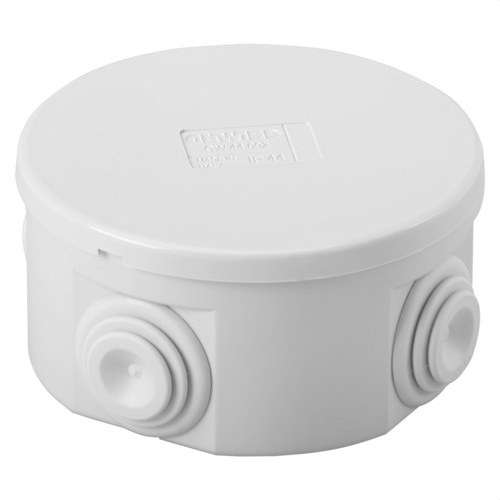 Cutie de derivare cu capac presat jos diametru 80x40mm cu referința GW44002 de la marca GEWISS