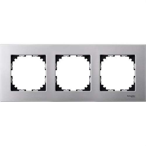 Cadru de 3 elemente vertical/orizontal aluminiu D-Life cu referința MTN4030-3160 de la marca SCHNEIDER ELECTRIC