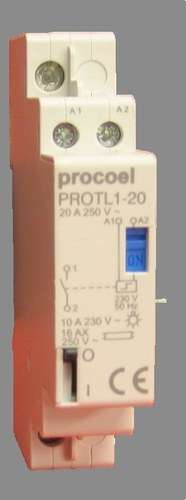 Telerruptor 1P 1NC 20A cu referința PROTL1-20 de la marca PROCOEL