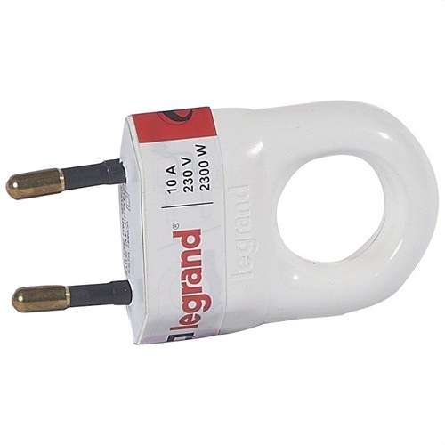 Ștecher 2P ALB cu referința 050312 de la marca LEGRAND