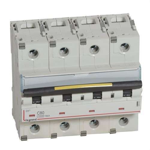 Disjunctor Magnetotermic DX3 4 Poli 80A cu referința 409362 de la marca LEGRAND