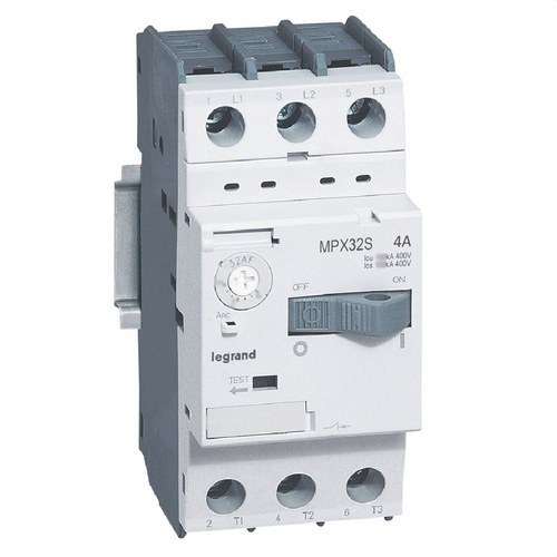 Disjunctor motor MPX 32S 2.5-4.0A cu referința 417307 de la marca LEGRAND