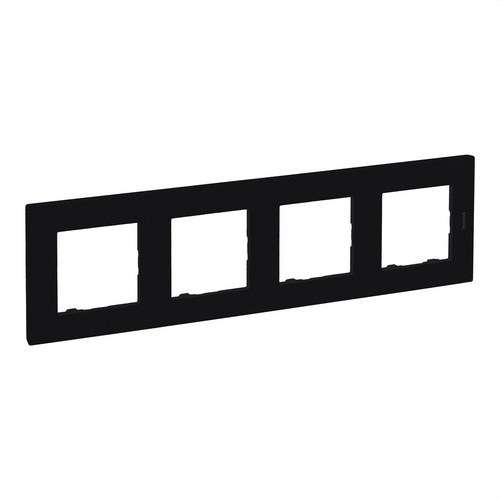 Ramă decorativă cu 4 elemente negru mat Niloé Step cu referința 864574 de la marca LEGRAND