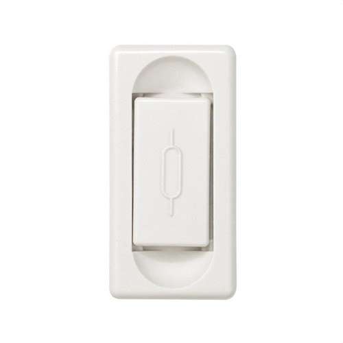 Bază portsiguranțe de jumătate de element pentru siguranțe cilindrice 16A 250V și dimensiune 5x20mm alb Simon 27 Play cu referința 27000-34 de la marca SIMON