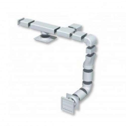 Cot orizontal dreptunghiular de 90º TUBREC CRH90 diametru 150mm cu referința 5416840400 de la marca SOLER & PALAU