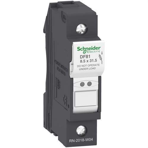 Suport portsiguranțe fără indicator 1P 25A siguranță 8,5X31,5 cu referința DF81 de la marca SCHNEIDER ELECTRIC
