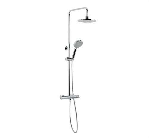 Coloană de duș termostatică TAU crom cu referința CT67110 18 de la marca GENEBRE