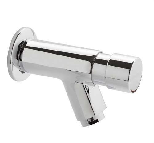 Robinet de lavoar mural temporizat cu buton 1/2" cromat cu referința 1037 04 de la marca GENEBRE