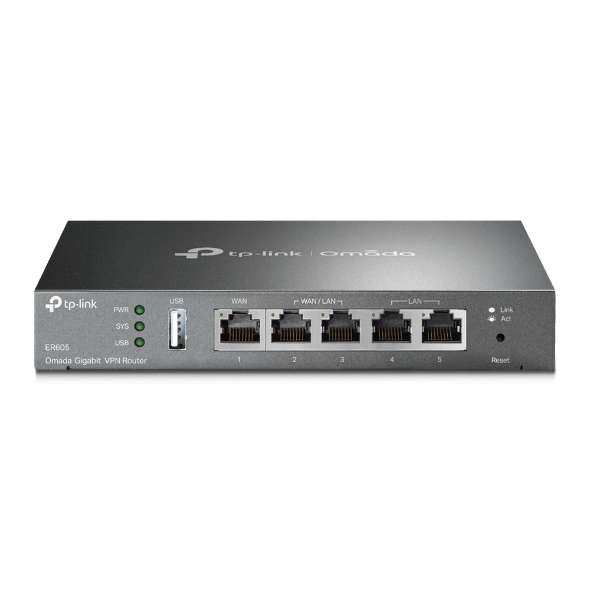 Router VPN Gigabit Omada cu referința ER605 de la marca TP-LINK