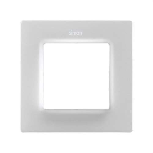 Ramă pentru 1 element alb mat Simon 82 Concept cu referința 8200617-090 de la marca SIMON
