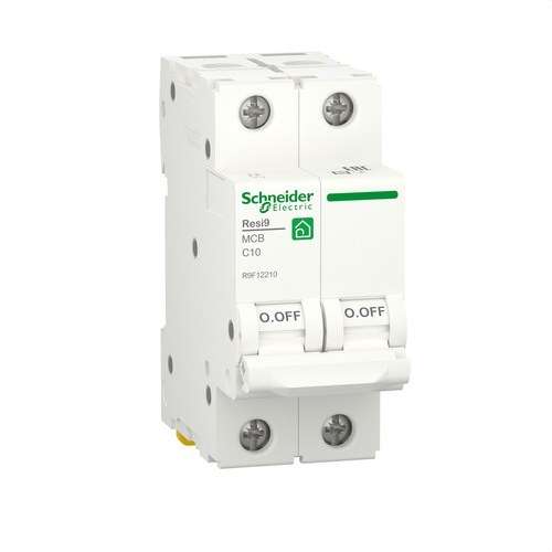 Întrerupător automat RESI9 2P 10A Curba C 230V Curba C 6kA cu referința R9F12210 de la marca SCHNEIDER ELECTRIC