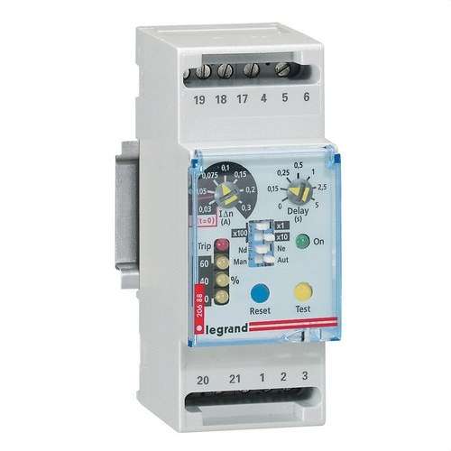 Releu diferențial 2 MODULE cu referința 026088 de la marca LEGRAND
