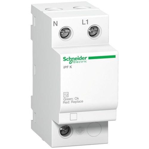 Limitator de supratensiuni tranzitorii Acti9 IPF20 20KA 340V 1P+N cu referința A9L15692 de la marca SCHNEIDER ELECTRIC