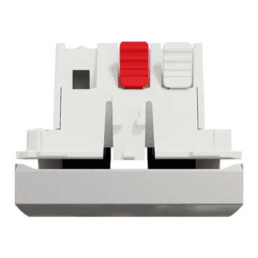 Întrerupător cu 2 module aluminiu New Unica Studio cu referința NU320130 de la marca SCHNEIDER ELECTRIC