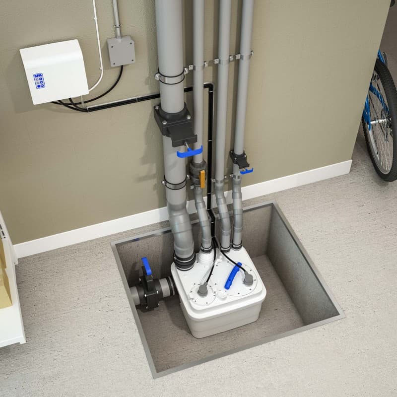 SFA SANICUBIC 1 WP Pumping Station with reference CUBIC1IP68NM from the brand SFA SANITRIT