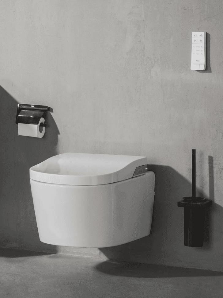 In-Wash® Inspira Wall-Hung Smart Toilet Roca Rimless with reference A803060001 from the brand ROCA