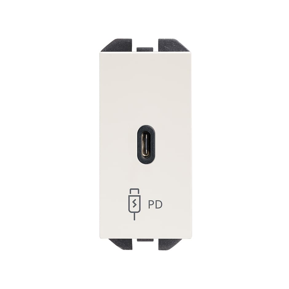 Încărcător USB C 20W Power Delivery alb mat Simon 270 cu referința 20000382-190 de la marca SIMON