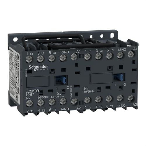 9A 3P 24V 50-60HZ Mini Inverter Contactor with reference LC2K0910B7 from the brand SCHNEIDER ELECTRIC