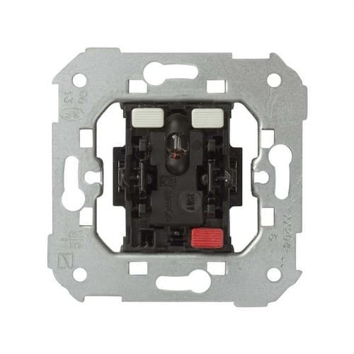 Comutator cu iluminare încorporată și sistem de conectare rapidă Simon 75 cu referința 75204-39 de la marca SIMON