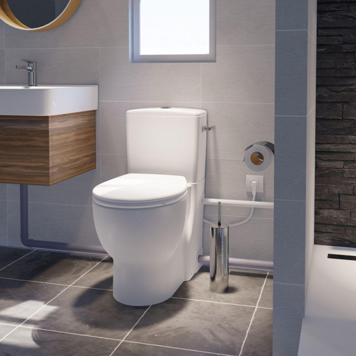 Toaletă cu tocător SFA Saniflush cu referința SANIFLUSH de la marca SFA SANITRIT