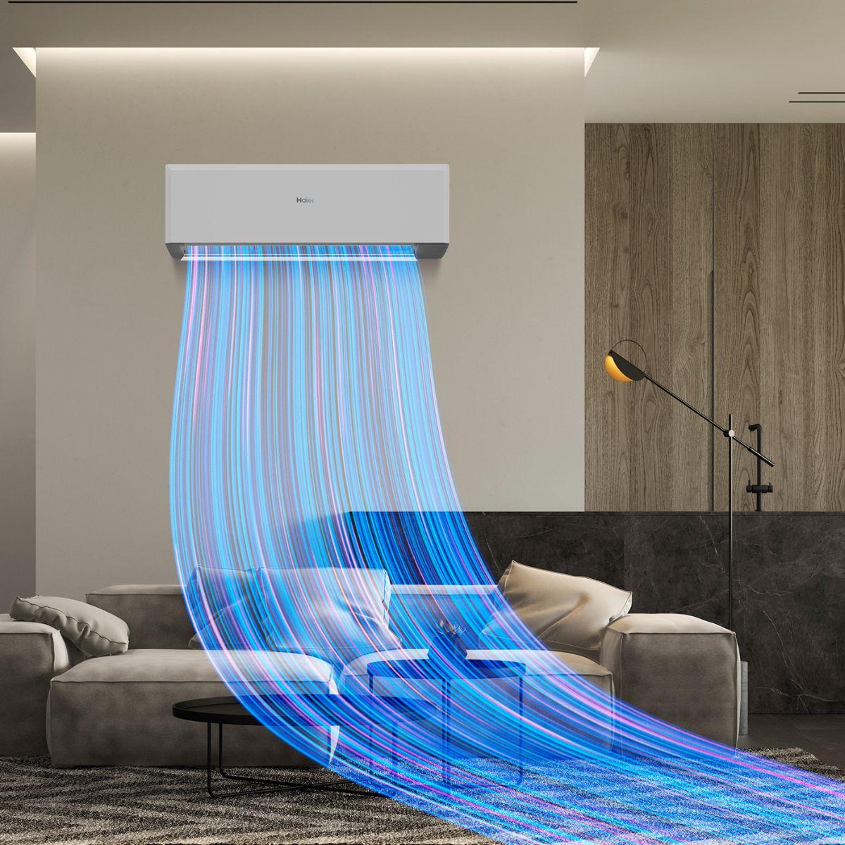 Aparat de aer condiționat 2 în 1 cu WiFi Haier Revive Plus 2,5 kW 9000 BTU cu referința HAIERREVIVEPLUS25(2) de la marca HAIER