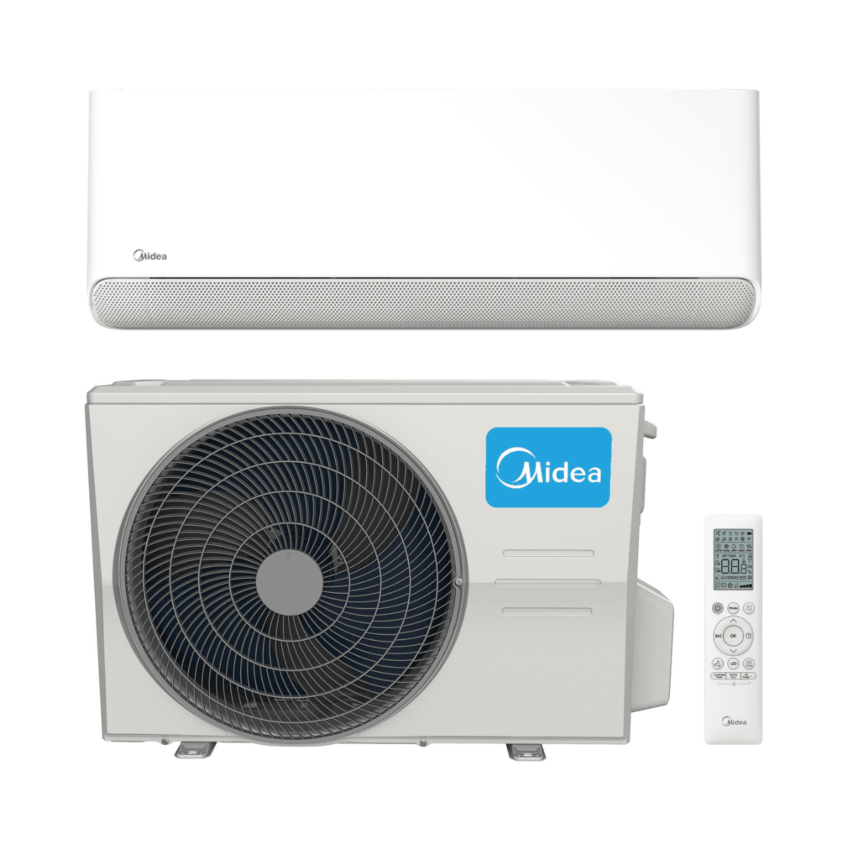 Aer condiționat cu wifi Midea i-Cube Breezeless 7,1 kW 24000 BTU cu referința BREEZ-E24 de la marca MIDEA