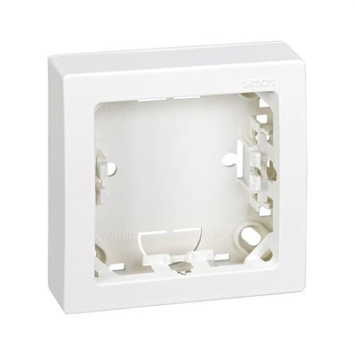Cadru cu bază pentru 1 element alb Simon 73 Loft cu referința 73610-60 de la marca SIMON