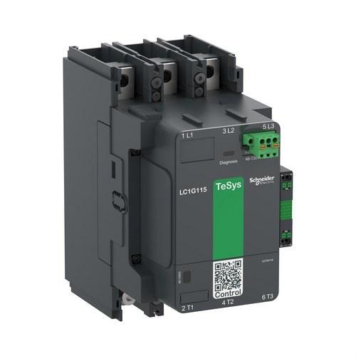 Contactor TeSys LC1G 185A 440V 3P AC3 Standard bobină 100-250V AC-DC cu referința LC1G185KUEN de la marca SCHNEIDER ELECTRIC
