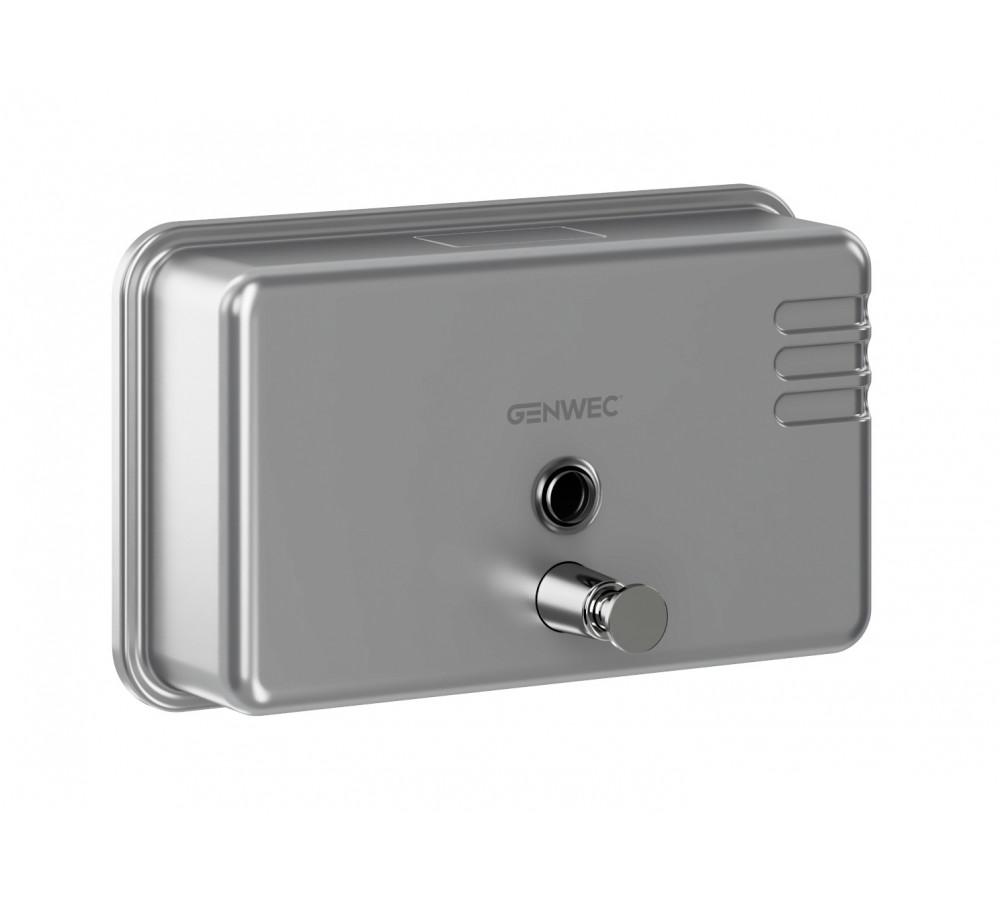 Dozator de săpun orizontal 1100ml inox 304 satinat cu referința GW04 02 04 01 de la marca GENWEC