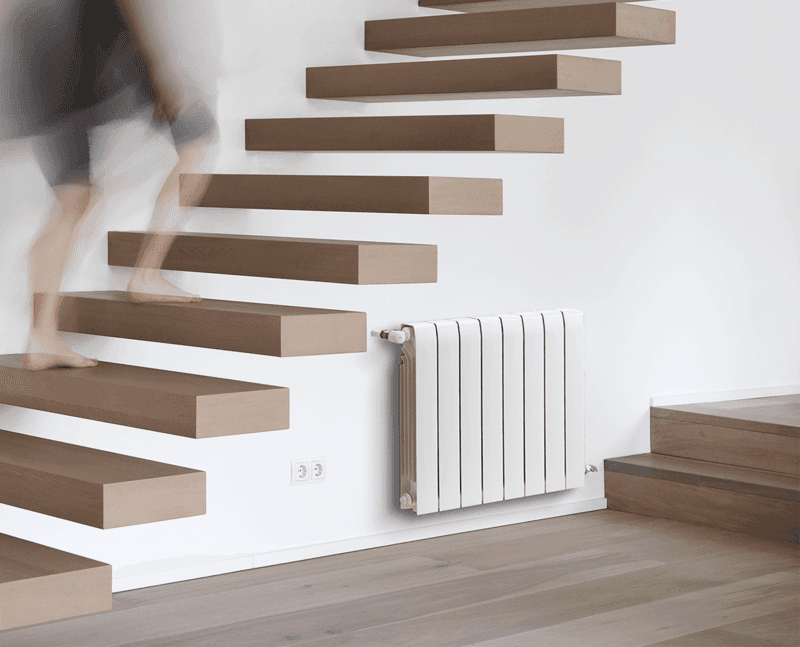 Radiator de apă reversibil Baxi Dubal 80 5 elemente cu referința 194A35501 de la marca BAXI