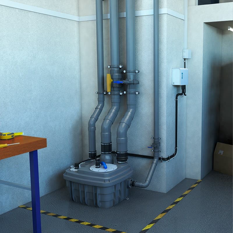 Stație de pompare compactă cu turbine vortex SFA SANICUBIC 1 VX cu referința 040000004 de la marca SFA SANITRIT