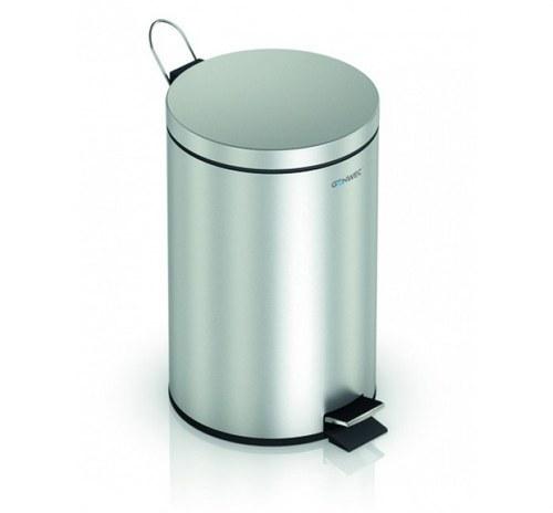 Coș de gunoi cu pedală de 20L inox satinat cu referința GW06 04 04 01 de la marca GENWEC