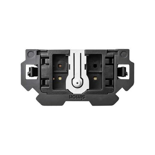 Comutator cu buton 10 AX 250V cu sistem de conexiune 1click® Simon 100 cu referința 10000251-039 de la marca SIMON