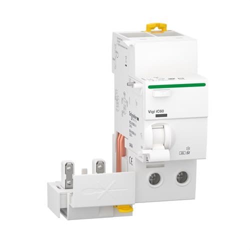 QUICK VIGI IC60 2P 40A 30mA A-SI Differential Block with reference A9Q31240 from the brand SCHNEIDER ELECTRIC