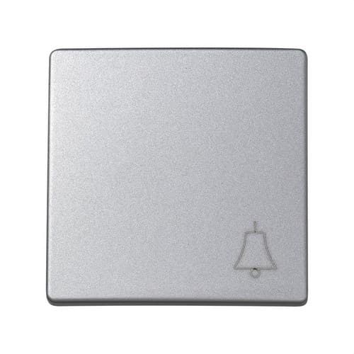 Buton individual cu gravură clopot aluminiu Simon 73 Loft cu referința 73017-63 de la marca SIMON