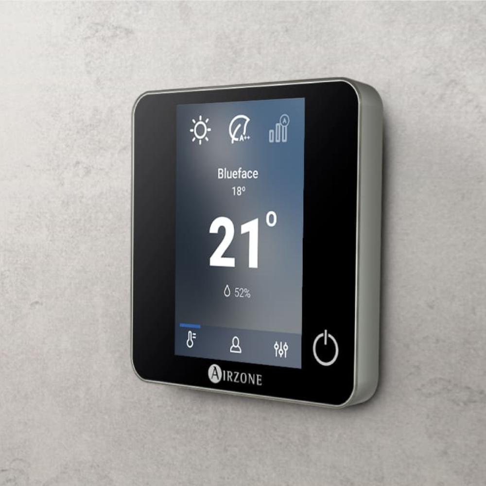 Termostat radio monocrom AirZone Think negru cu referința AZDI6THINKRB de la marca AIRZONE