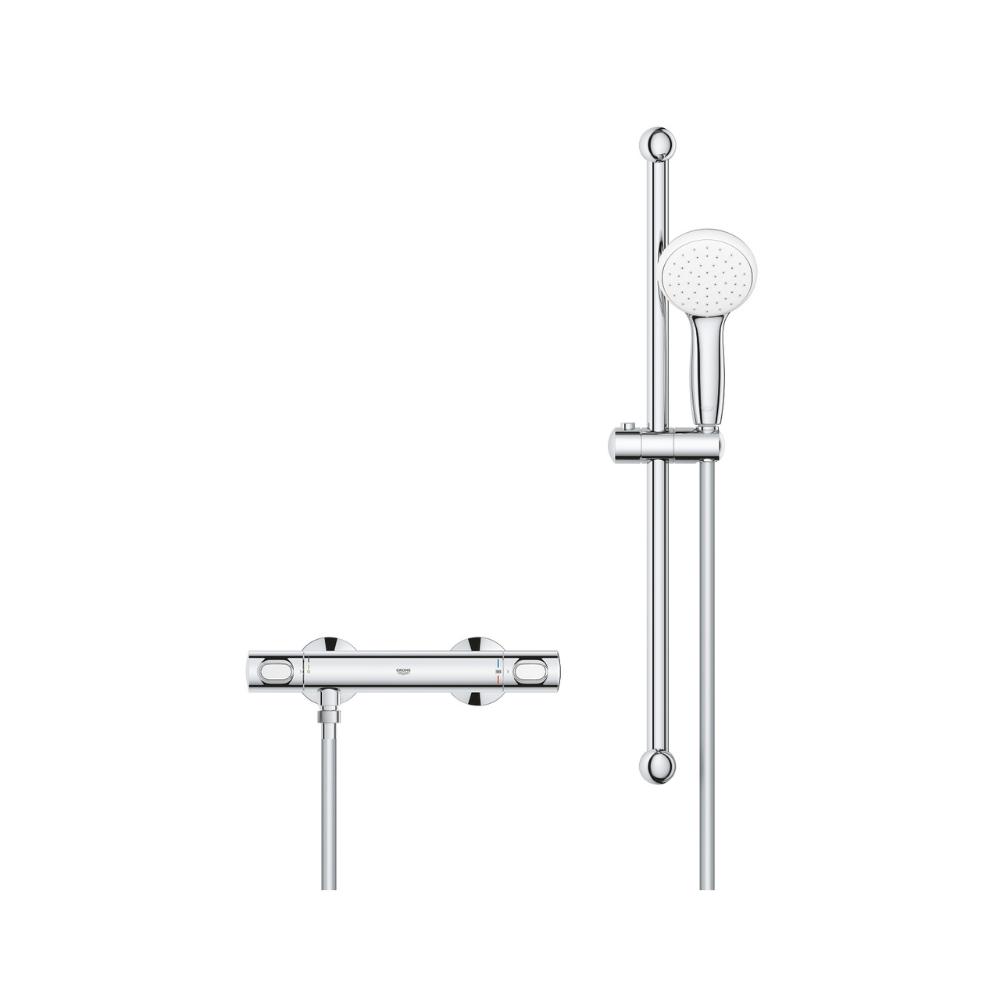 Set de duș termostatic 1/2" Grohe Grohtherm 500 crom cu referința 34796001 de la marca GROHE